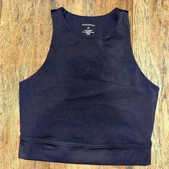 Banana Republic black crop top size S - Picture 1 of 3